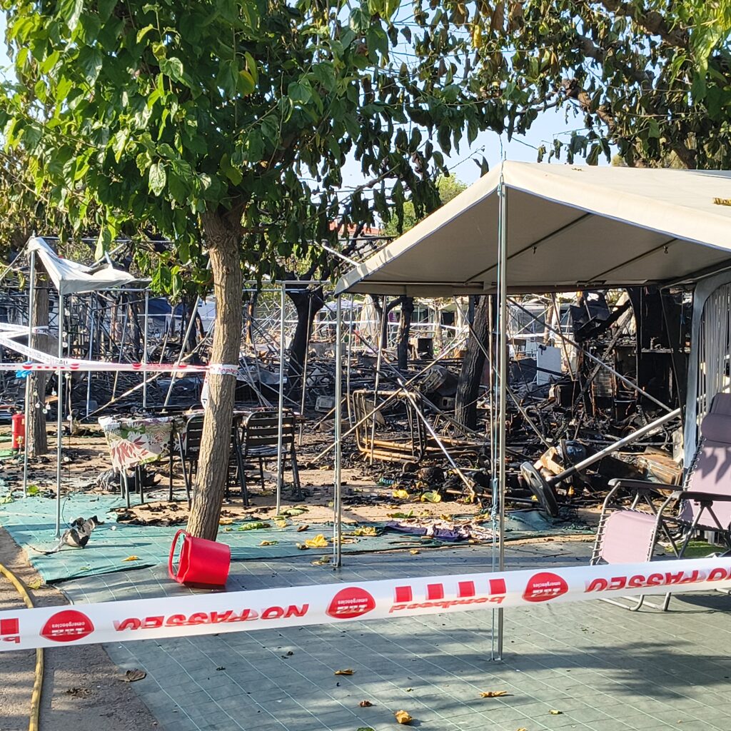 Campingbrand | Brandveiligheid op de camping